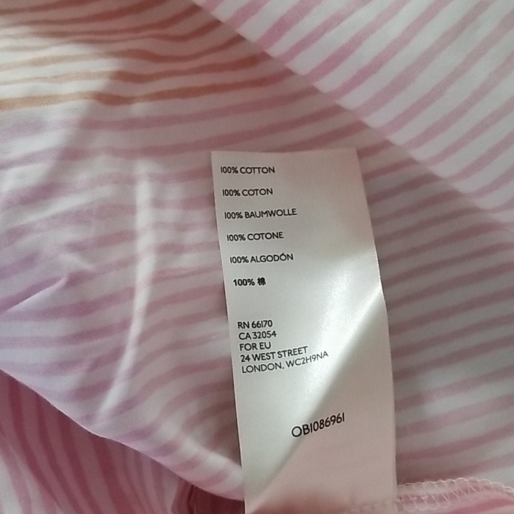 Anthropologie Gable Tiered Square Neck Puff Sleeve Pink Tunic Top Size S… - Picture 7 of 10